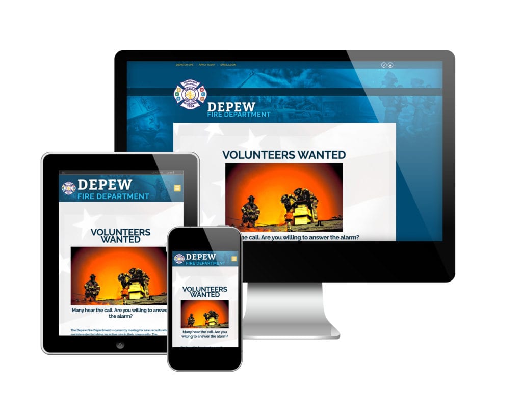 Depew New Fire Department Website